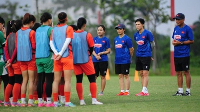 Vietnam women's team gathers, absent faces from Ho Chi Minh City Club