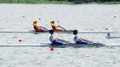 Khai mạc giải đua thuyền Rowing vô địch châu Á tại Hải Phòng
