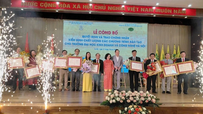 L'Université de commerce et de technologie de Hanoi propose 10 programmes de formation reconnus comme répondant aux normes d'accréditation.