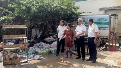 Thai Nguyen Tax begleitet Steuerzahler bei der Überwindung von Schwierigkeiten nach Naturkatastrophen