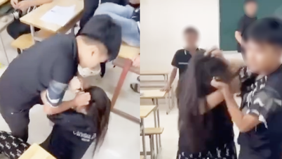 Bir erkek öğrencinin sınıfta bir kız öğrenciyi dövüp sürüklediği görüntüler ortalığı karıştırdı. Sınıf arkadaşları videoyu kaydedip alkışladı.