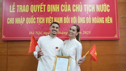 Do Hoang Hen a fost mișcat când a devenit cetățean vietnamez: „Tânjesc să contribui la Patrie”