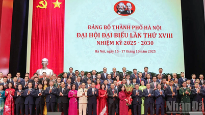 [ภาพ] พิธีปิดการประชุมคณะกรรมการพรรคครั้งที่ 18 ฮานอย