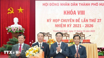 Ông Phan Thiên Định được bầu giữ chức Chủ tịch UBND thành phố Huế