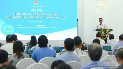 Perfecting the legal framework for gene editing technology - a new driving force for Vietnamese agriculture