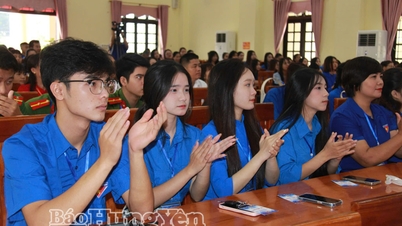 Congresso de delegados da União da Juventude Comunista de Ho Chi Minh da comuna de An Thi, Kien Xuong, mandato 2025-2030