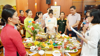 Cán bộ, hội viên phụ nữ Công ty Cổ phần 32 đua tài nấu ăn