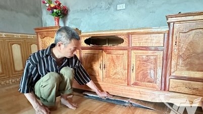 ឃុំ Phuc Loc៖ ហានិភ័យបាក់ដីគំរាមកំហែងដល់សុវត្ថិភាពប្រជាពលរដ្ឋចំនួន ៣៥គ្រួសារ