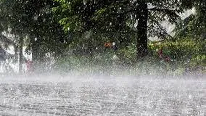 中部地域で悪天候が重なり、大雨が降る