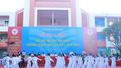 Hoang Mai Ward Sports Festival attracts more than 600 athletes