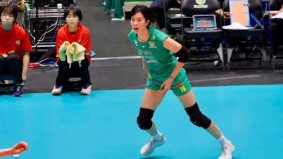 Tentativa frustrada de Thanh Thuy e Gunma Green Wings no torneio japonês de vôlei