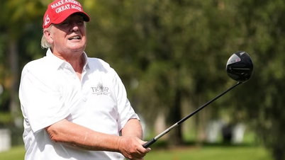Chủ tịch Samsung, SK, LG chơi golf với ông Trump giữa lúc Mỹ - Hàn đàm phán thuế quan