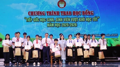 Awarding nearly 1 billion VND in scholarships to disabled students