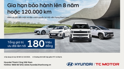 Hyundai Thanh Cong offers 8-year warranty and financial support up to 200 million VND