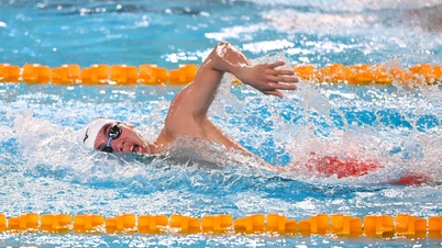 Huy Hoang won 2 Asian gold medals: Achievements encouraging Vietnamese swimming