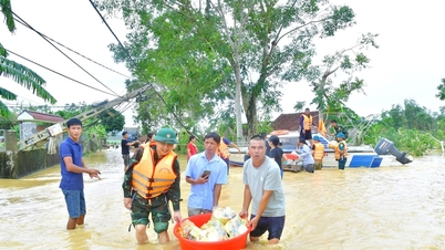 ກອງບັນຊາການທະຫານແຂວງ ສູ້ຊົນໃຫ້ການຊ່ວຍເຫຼືອປະຊາຊົນຜ່ານຜ່າຜົນກະທົບຈາກໄພນໍ້າຖ້ວມ.