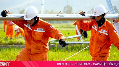 Memanfaatkan setiap jam, segera menyambungkan kembali listrik setelah badai No. 10