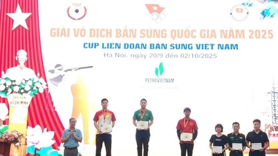 Hanoi a remporté le titre général du Championnat national de tir 2025