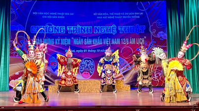 Menganjurkan program seni untuk meraikan ulang tahun ke-15 Hari Pentas Vietnam