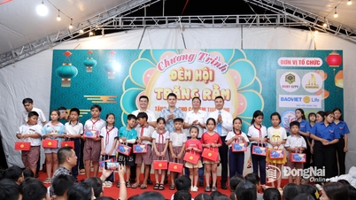 Bao Viet Life Binh Phuoc memberikan 200 hadiah kepada kanak-kanak