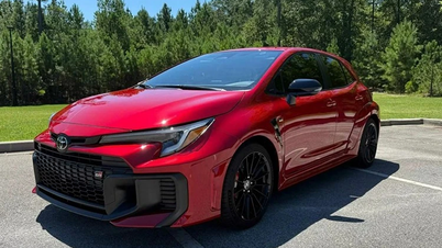 Toyota GR Corolla "ហោះ" ជិត 200 លានដុង បន្ទាប់ពីប្រើប្រាស់បានប៉ុន្មានសប្តាហ៍