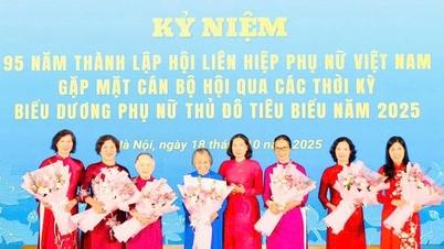 Celebrating the 95th anniversary of the founding of the Vietnam Women's Union (October 20, 1930 - October 20, 2025):