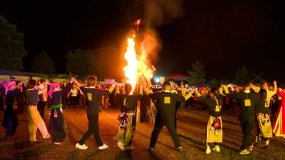 La commune de Hop Thanh a organisé avec succès le Festival du riz vert 2025
