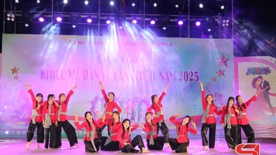 Cérémonie de clôture du 2e Festival de danse et de danse folklorique de la province de Son La, 2025