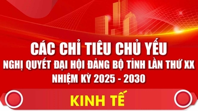 20वीं प्रांतीय पार्टी कांग्रेस के प्रस्ताव के मुख्य लक्ष्य, कार्यकाल 2025 - 2030