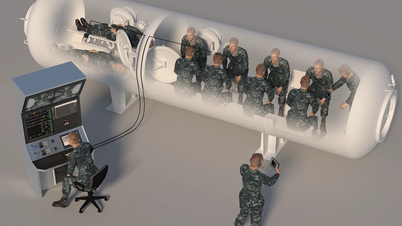 Britain upgraded submarine rescue system, evacuating 76 sailors at the same time.