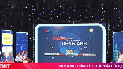 Song Tri Secondary School won a ticket to the final round of "English Window" season 2