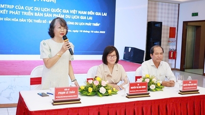 Famtrip delegation of Vietnam National Administration of Tourism met with Gia Lai province tourism industry