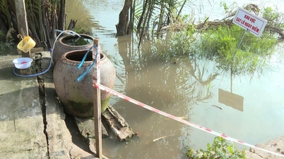 Tay Ninh نے Can Duoc دریا کے کنارے پر لینڈ سلائیڈنگ کی ہنگامی صورتحال کا اعلان کیا۔