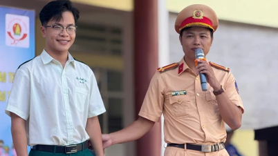 Tay Ninh: Διάδοση των νόμων περί οδικής ασφάλειας σε σχεδόν 1.000 μαθητές