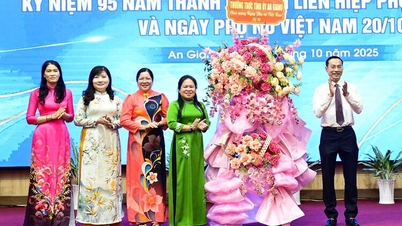 アンザン省はベトナム女性連合創立95周年を祝う集会を開催した。