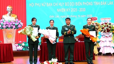 Congrès de l'Union des femmes du commandement des gardes-frontières de Dak Lak