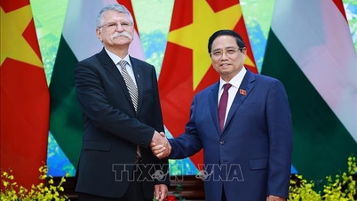 Thủ tướng Phạm Minh Chính hội kiến Chủ tịch Quốc hội Hungary