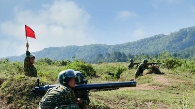 Competition at the 301st Infantry Division (Hanoi Capital Command):