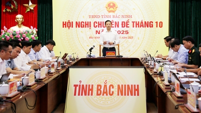 Chairman of the Provincial People's Committee Vuong Quoc Tuan: Review and evaluate each task, strive to complete the task by 2025