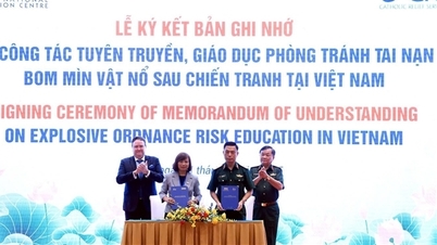 Mobilisierung von Mitteln für die Minenräumung in Vietnam nach dem Krieg