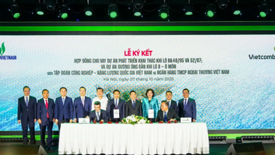 O Vietcombank e o Petrovietnam assinaram um contrato de crédito de mais de 1 bilhão de dólares para o Bloco B - O Mon Gas Power Project Chain