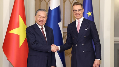 Tổng Bí thư Tô Lâm và Tổng thống Alexander Stubb chứng kiến Lễ ký kết các văn kiện hợp tác