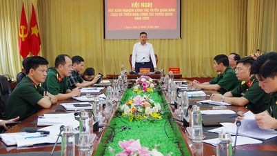 Sơn La: Điểm cầu trực tuyến Hội nghị rút kinh nghiệm công tác tuyển quân năm 2025, triển khai công tác tuyển quân năm 2026