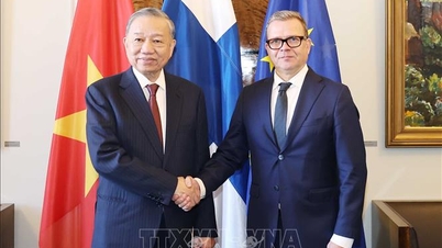 General Secretary To Lam meets with Prime Minister of Finland