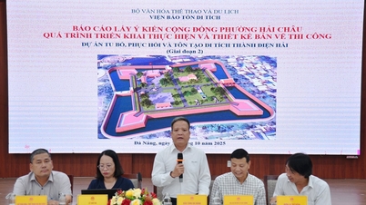 ハイチャウ地区の住民は、ディエンハイ城塞遺跡のフェーズ2の早期修復を期待している