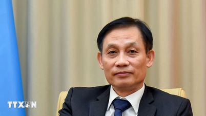 รักษาการรัฐมนตรีว่าการกระทรวงการต่างประเทศ เล หว่าย จุง พบกับรัฐมนตรีว่าการกระทรวงการต่างประเทศฟินแลนด์