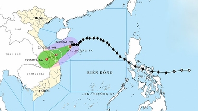 Sturm Nr. 12 zieht an Land und verursacht sehr starke Regenfälle von Ha Tinh bis Quang Ngai