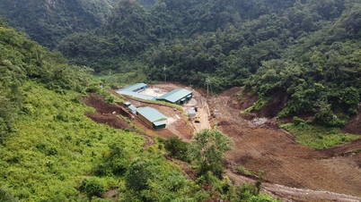 Verifique e resolva rapidamente nivelamentos e construções ilegais na vila de Phia Dam, província de Thai Nguyen