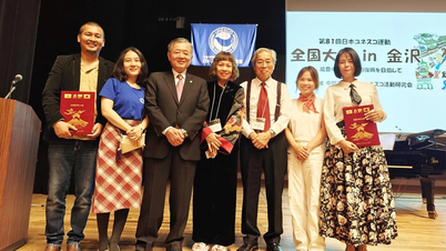 Tổng đạo diễn Thu Hoài được vinh danh “Đạo diễn sáng tạo UNESCO 2025” tại Nhật Bản