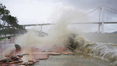 暴風雨12号の影響でダナン市の20以上の町や区が浸水すると予想されている。
